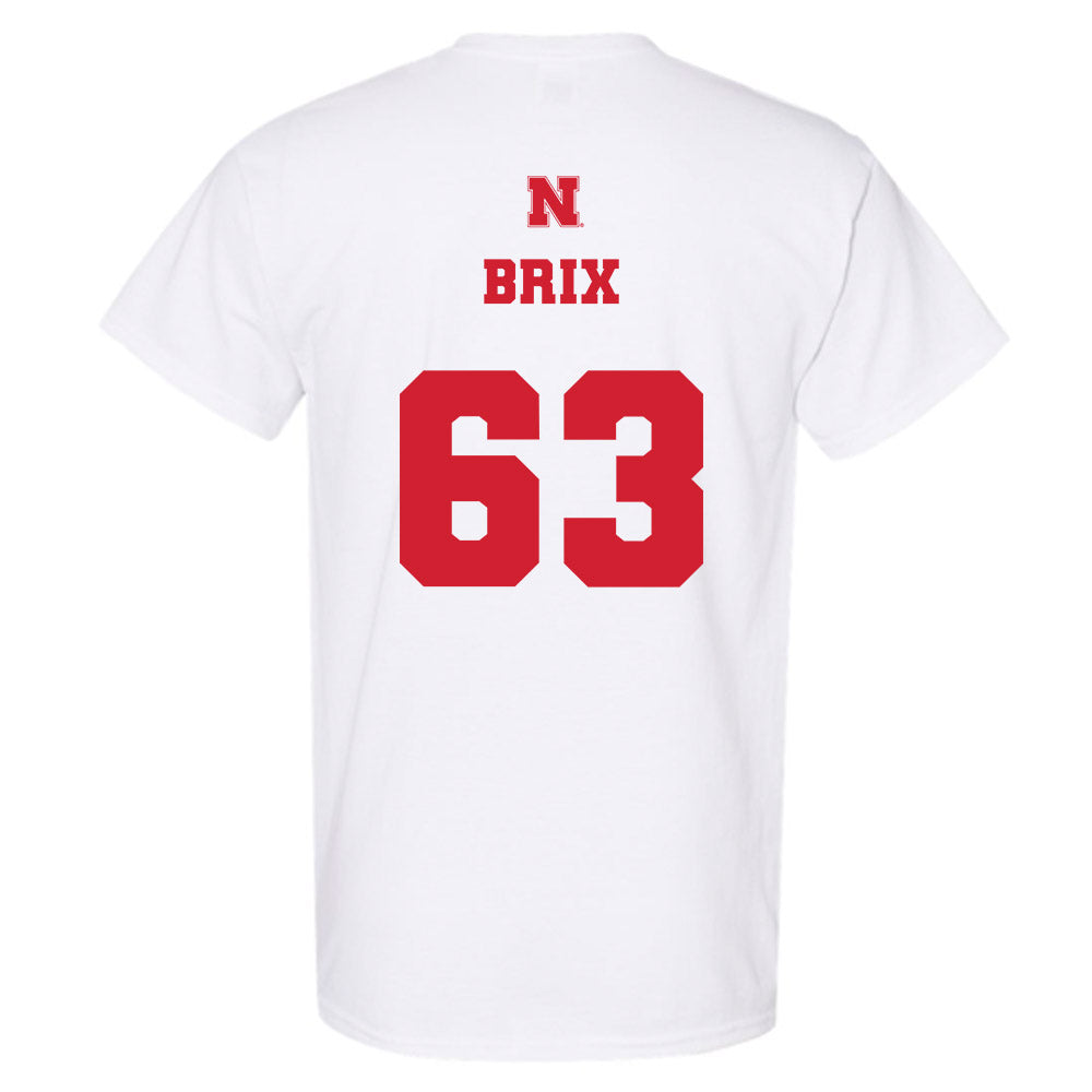 Nebraska - NCAA Football : Grant Brix - Generic Shersey T-Shirt