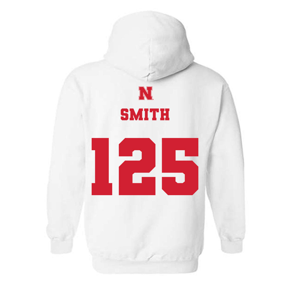 Nebraska - NCAA Wrestling : Caleb Smith - Generic Shersey Hooded Sweatshirt