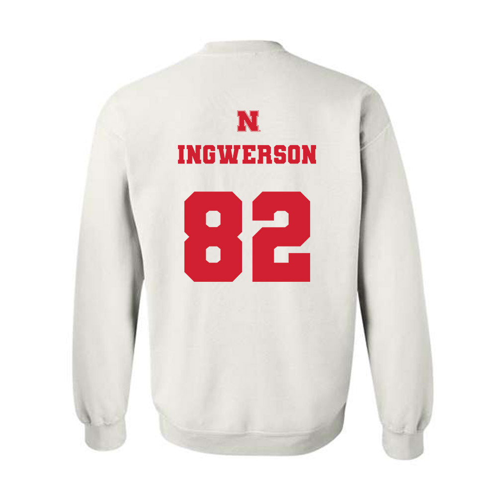 Nebraska - NCAA Football : Eric Ingwerson - Generic Shersey Crewneck Sweatshirt