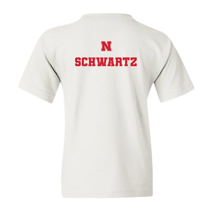 Nebraska - NCAA Men's Track & Field : Brett Schwartz - Generic Shersey Youth T-Shirt