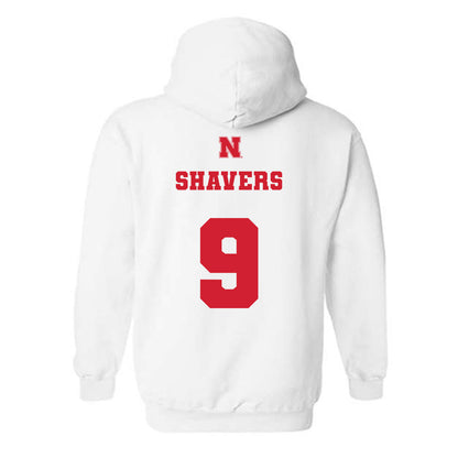 Nebraska - NCAA Football : Vincent Shavers - Generic Shersey Hooded Sweatshirt-1