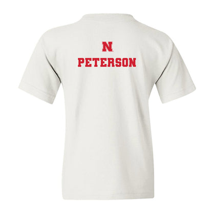 Nebraska - NCAA Women's Gymnastics : Molly Peterson - Generic Shersey Youth T-Shirt-1