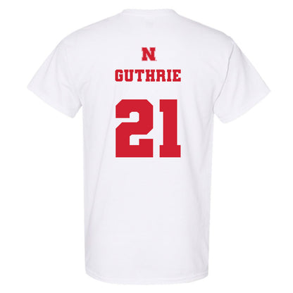 Nebraska - NCAA Football : Rex Guthrie - Generic Shersey T-Shirt-1