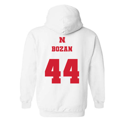 Nebraska - NCAA Women's Basketball : Petra Bozan - Generic Shersey Hooded Sweatshirt