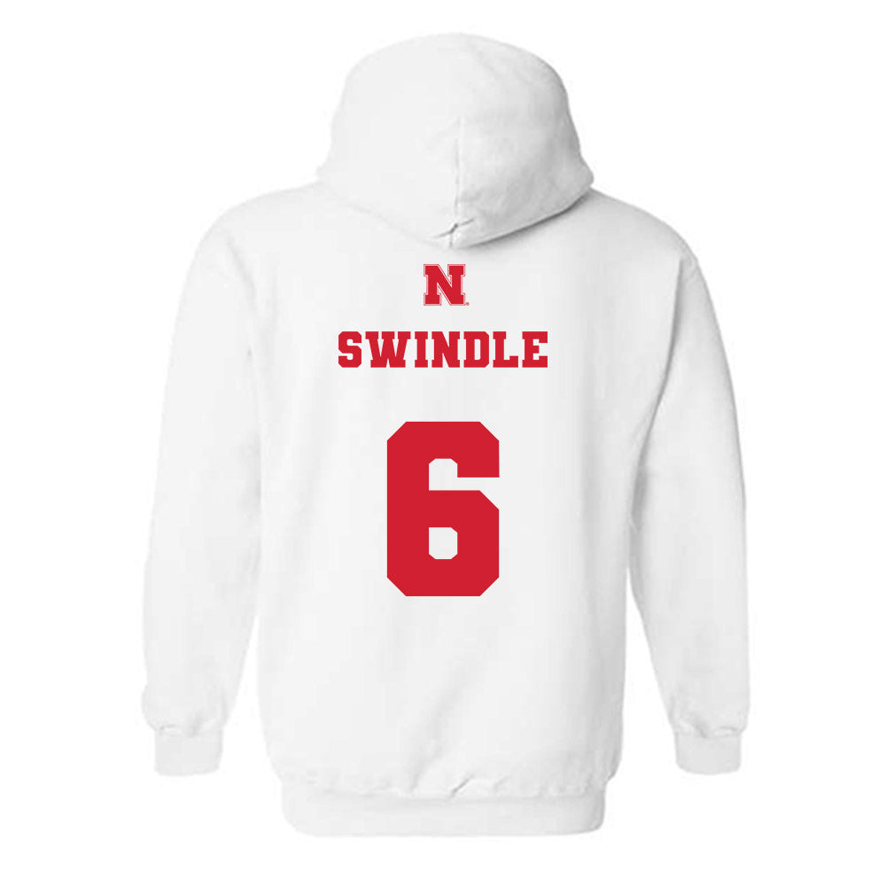 Nebraska - NCAA Women's Bowling : Haley Swindle - Generic Shersey Hooded Sweatshirt-1