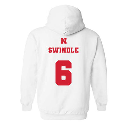 Nebraska - NCAA Women's Bowling : Haley Swindle - Generic Shersey Hooded Sweatshirt-1