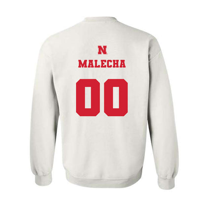 Nebraska - NCAA Softball : Mckinley Malecha - Generic Shersey Crewneck Sweatshirt