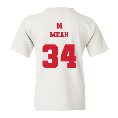 Nebraska - NCAA Men's Basketball : Braxton Meah - Generic Shersey Youth T-Shirt