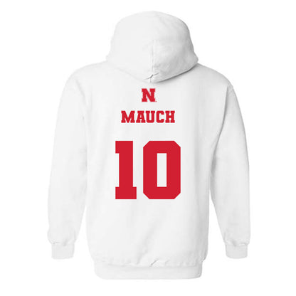 Nebraska - NCAA Women's Volleyball : Olivia Mauch - Generic Shersey Hooded Sweatshirt