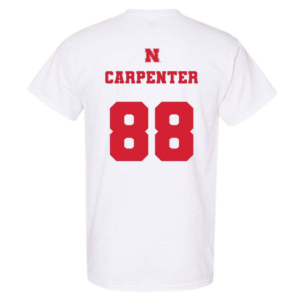 Nebraska - NCAA Football : Jackson Carpenter - Generic Shersey T-Shirt-1