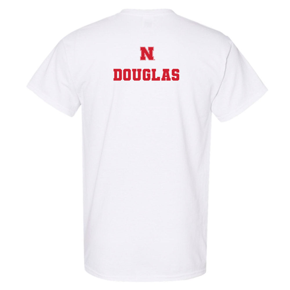 Nebraska - NCAA Women's Track & Field : Donna Douglas - Generic Shersey T-Shirt-1