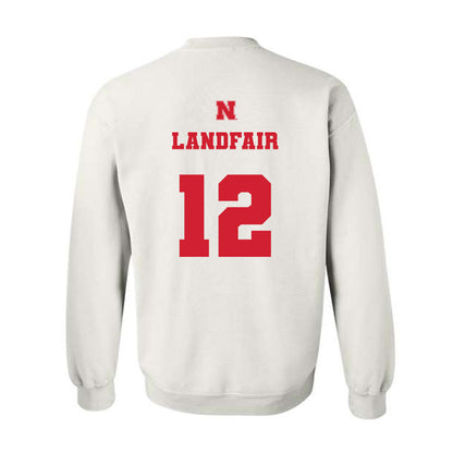 Nebraska - NCAA Women's Volleyball : Taylor Landfair - Generic Shersey Crewneck Sweatshirt