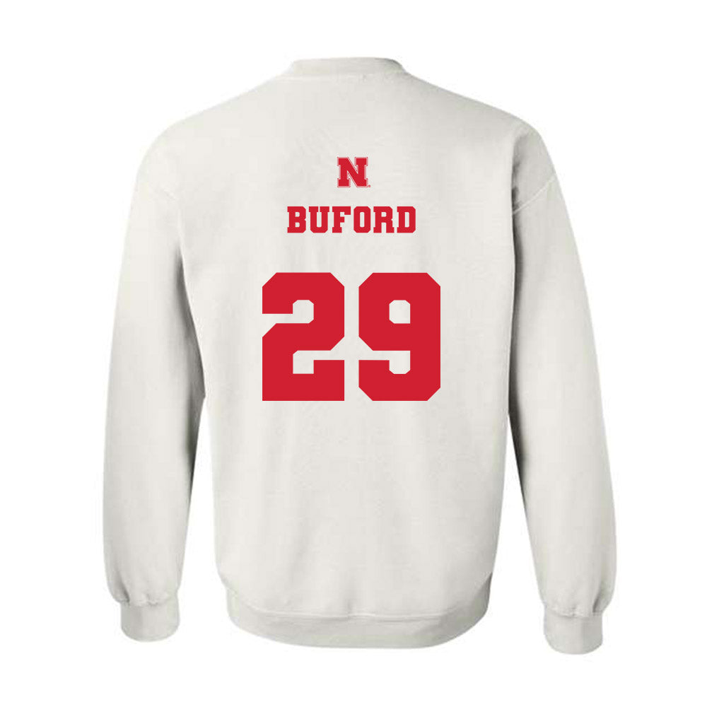 Nebraska - NCAA Football : Mario Buford - Generic Shersey Crewneck Sweatshirt