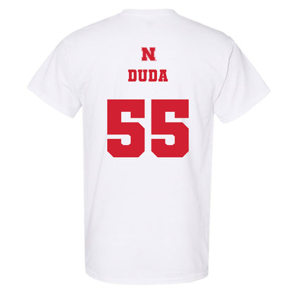Nebraska - NCAA Football : Ethan Duda - Generic Shersey T-Shirt-1
