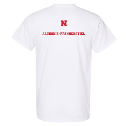 Nebraska - NCAA Women's Track & Field : Marie Alukonis-Pfannenstiel - Generic Shersey T-Shirt