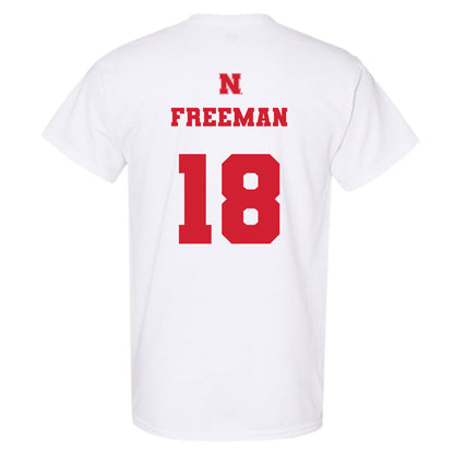 Nebraska - NCAA Baseball : Preston Freeman - Generic Shersey T-Shirt-1