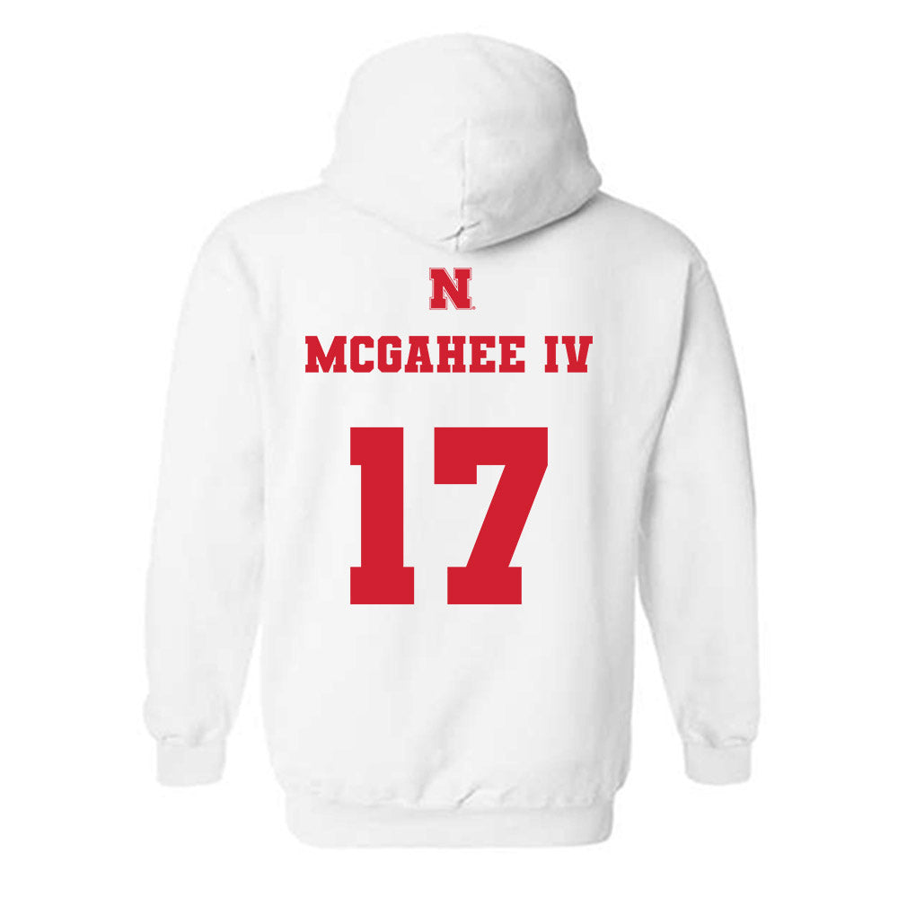 Nebraska - NCAA Football : Willis Mcgahee Iv - Generic Shersey Hooded Sweatshirt