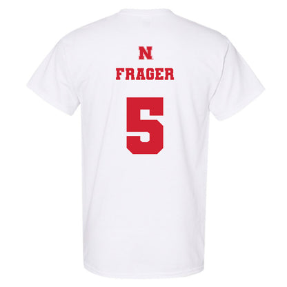 Nebraska - NCAA Men's Basketball : Braden Frager - Generic Shersey T-Shirt