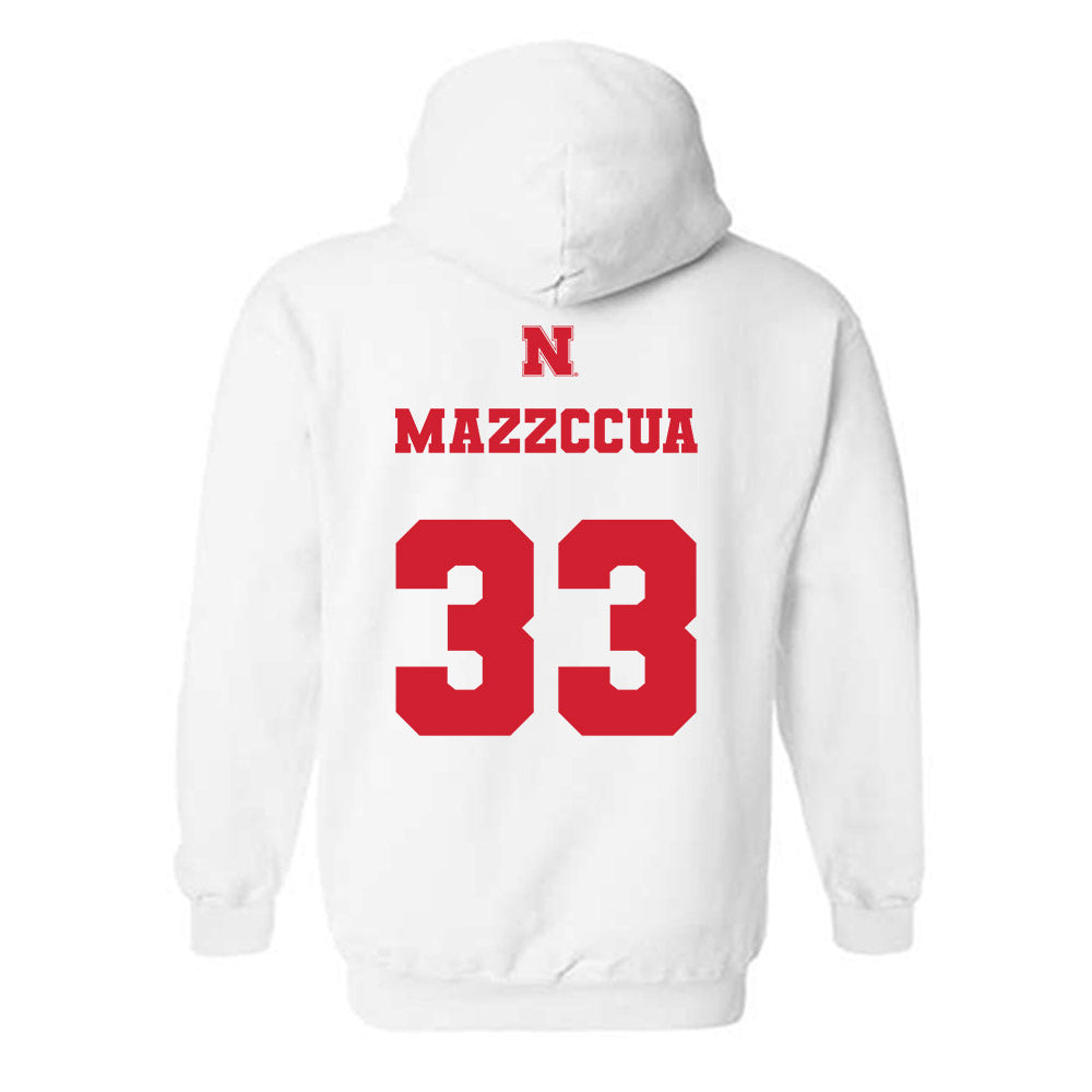 Nebraska - NCAA Football : Maurice Mazzccua - Generic Shersey Hooded Sweatshirt