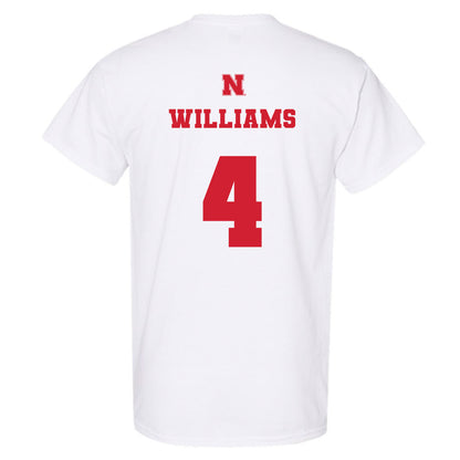 Nebraska - NCAA Women's Soccer : Karli Williams - Generic Shersey T-Shirt-1