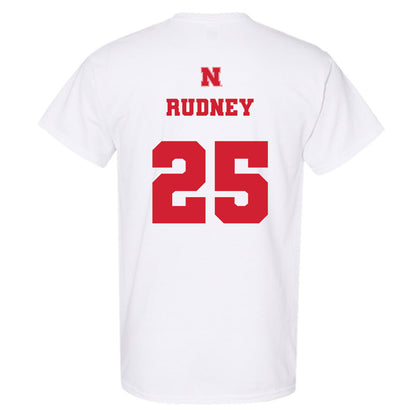 Nebraska - NCAA Women's Soccer : Ella Rudney - Generic Shersey T-Shirt-1