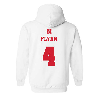 Nebraska - NCAA Women's Volleyball : Campbell Flynn - Generic Shersey Hooded Sweatshirt-1