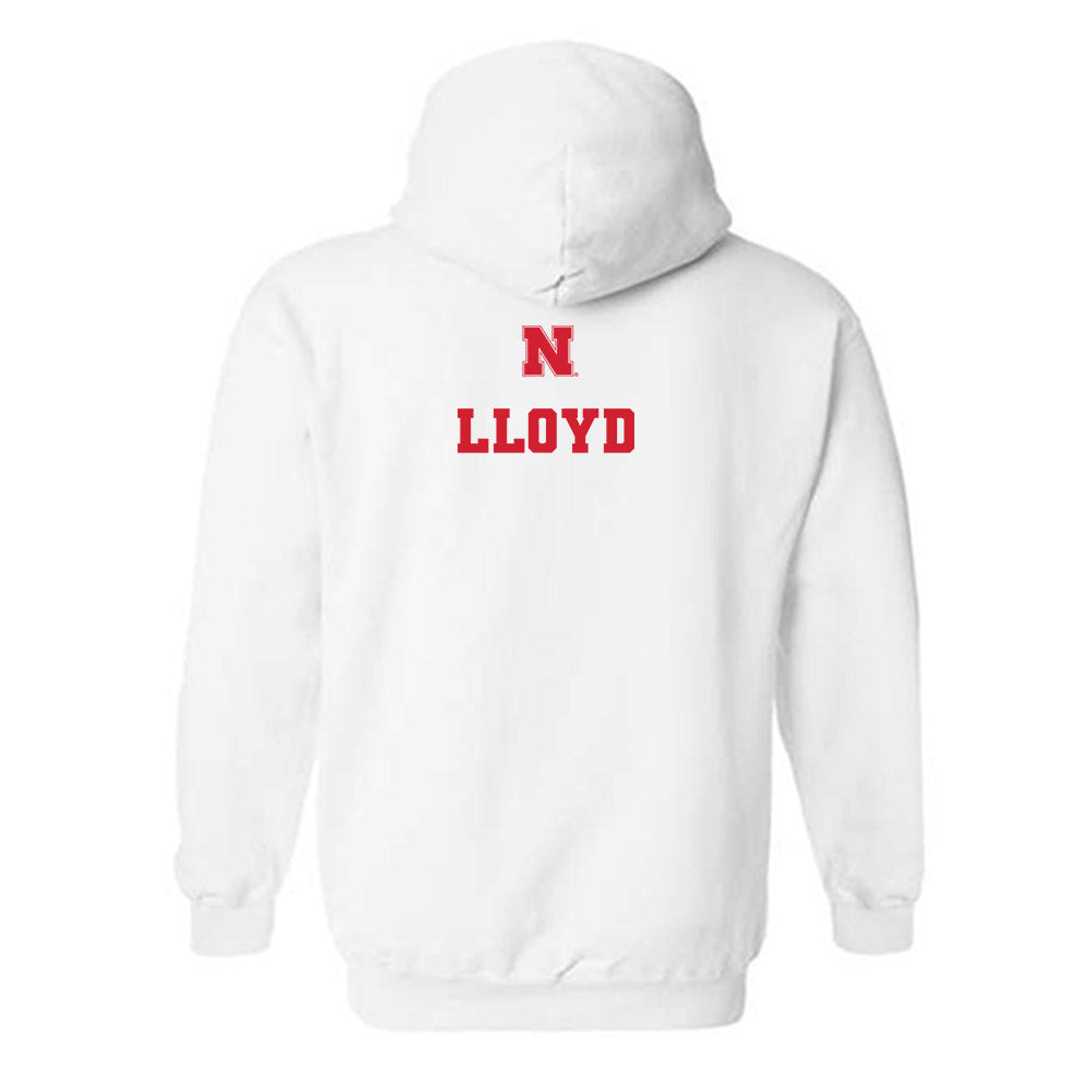 Nebraska - NCAA Women's Swimming & Diving : Madison Lloyd - Generic Shersey Hooded Sweatshirt