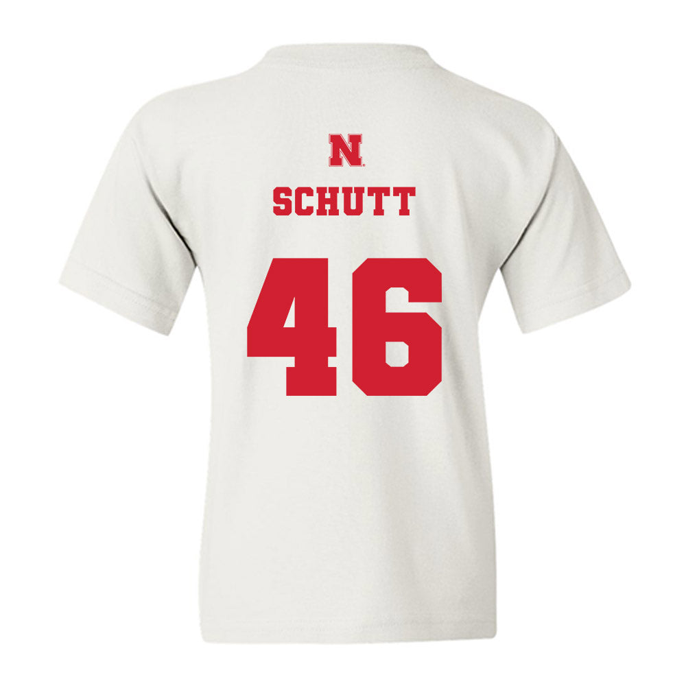 Nebraska - NCAA Football : Connor Schutt - Generic Shersey Youth T-Shirt-1