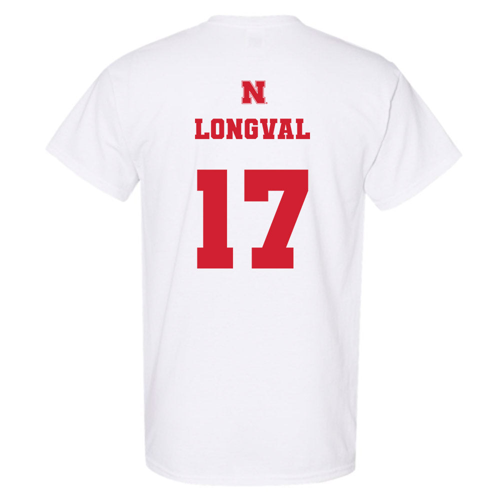 Nebraska - NCAA Football : Luke Longval - Generic Shersey T-Shirt