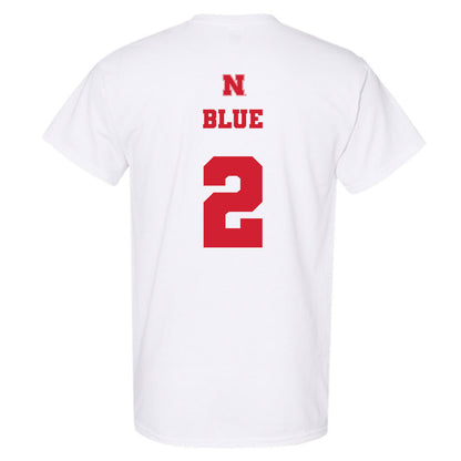 Nebraska - NCAA Men's Basketball : Kendall Blue - Generic Shersey T-Shirt-1