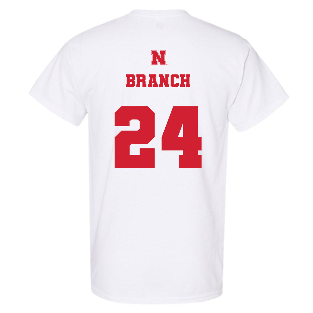 Nebraska - NCAA Football : Derek Branch - Generic Shersey T-Shirt-1