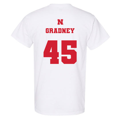 Nebraska - NCAA Football : Roger Gradney - Generic Shersey T-Shirt-1