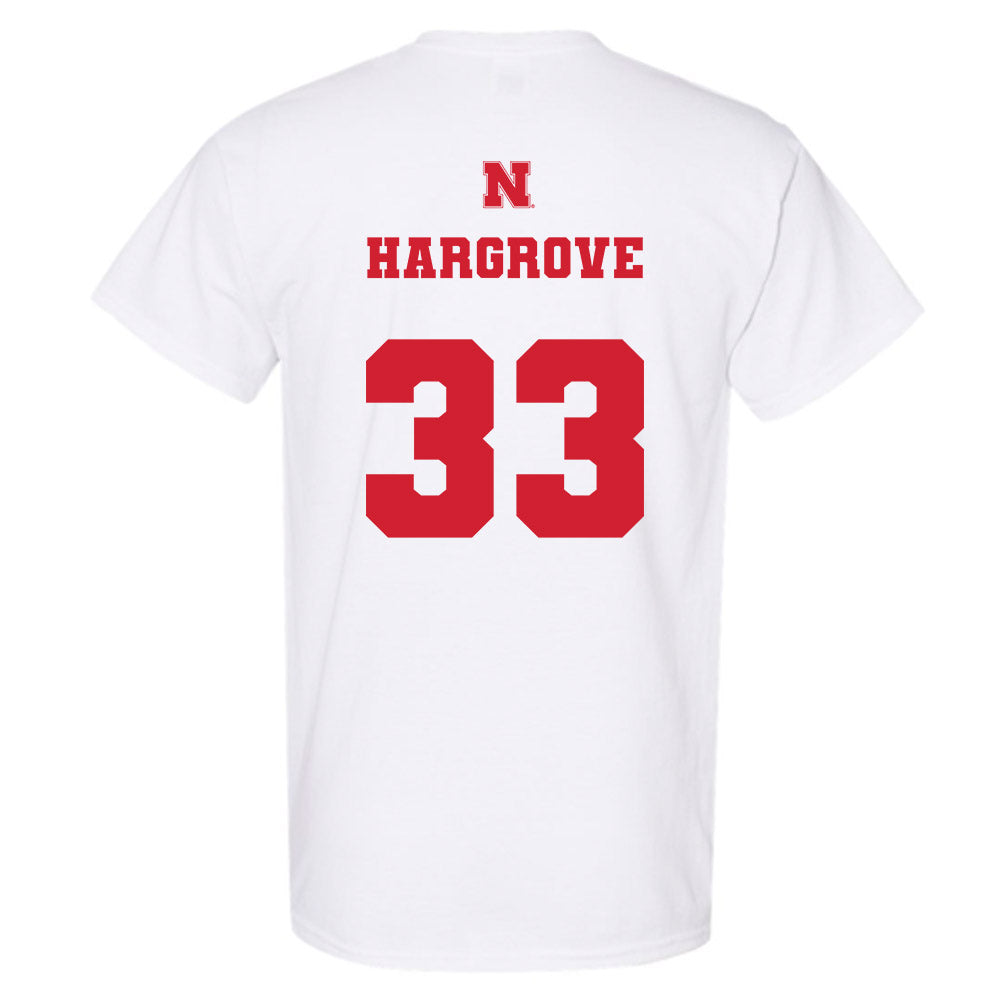 Nebraska - NCAA Women's Basketball : Amiah Hargrove - Generic Shersey T-Shirt