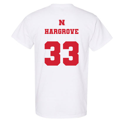 Nebraska - NCAA Women's Basketball : Amiah Hargrove - Generic Shersey T-Shirt