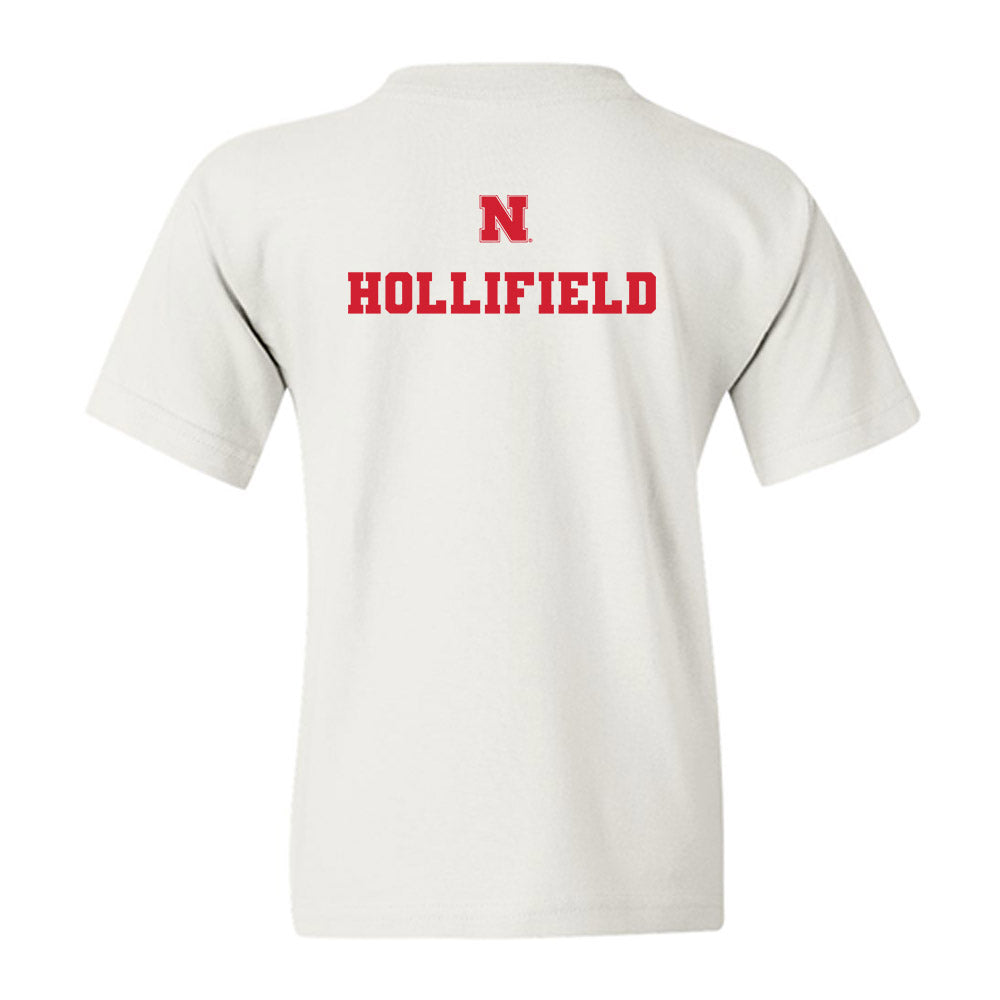 Nebraska - NCAA Women's Gymnastics : Lauren Hollifield - Generic Shersey Youth T-Shirt-1