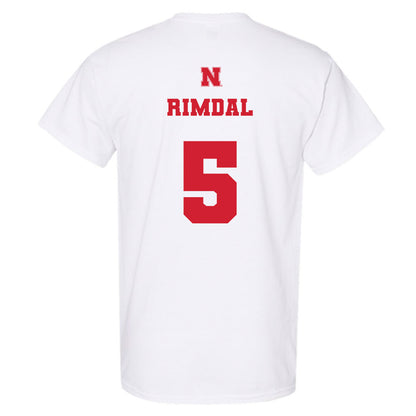 Nebraska - NCAA Women's Basketball : Alberte Rimdal - Generic Shersey T-Shirt