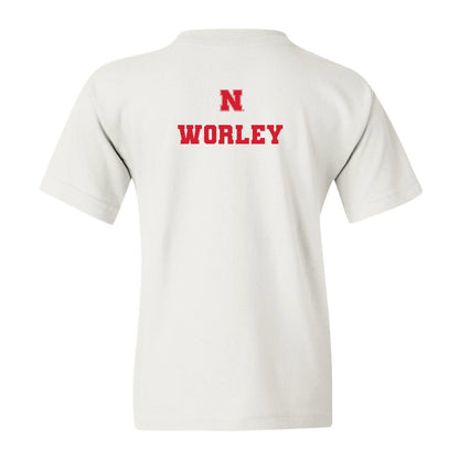 Nebraska - NCAA Women's Gymnastics : Annie Worley - Generic Shersey Youth T-Shirt