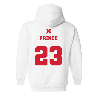 Nebraska - NCAA Women's Basketball : Britt Prince - Generic Shersey Hooded Sweatshirt