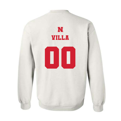 Nebraska - NCAA Women's Soccer : Cece Villa - Generic Shersey Crewneck Sweatshirt