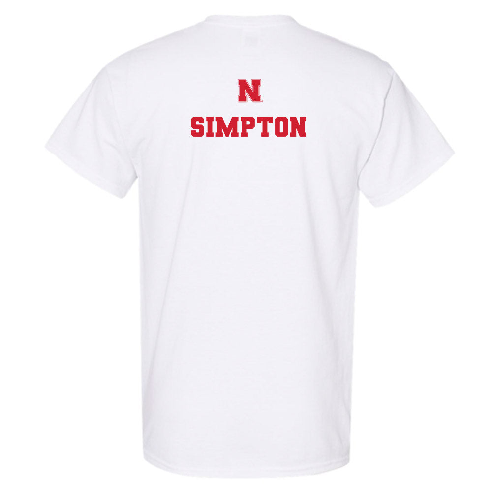 Nebraska - NCAA Women's Gymnastics : Emma Simpton - Generic Shersey T-Shirt