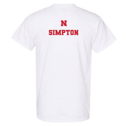 Nebraska - NCAA Women's Gymnastics : Emma Simpton - Generic Shersey T-Shirt