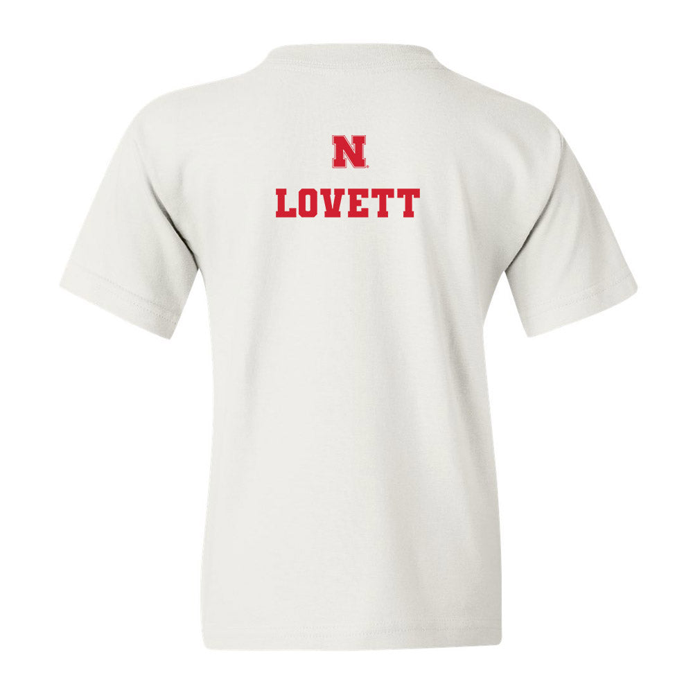 Nebraska - NCAA Wrestling : Ridge Lovett - Generic Shersey Youth T-Shirt