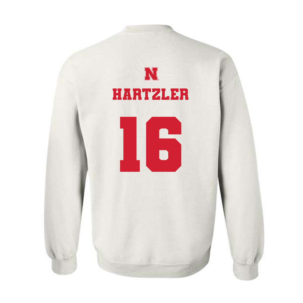 Nebraska - NCAA Women's Bowling : Brenna Hartzler - Generic Shersey Crewneck Sweatshirt