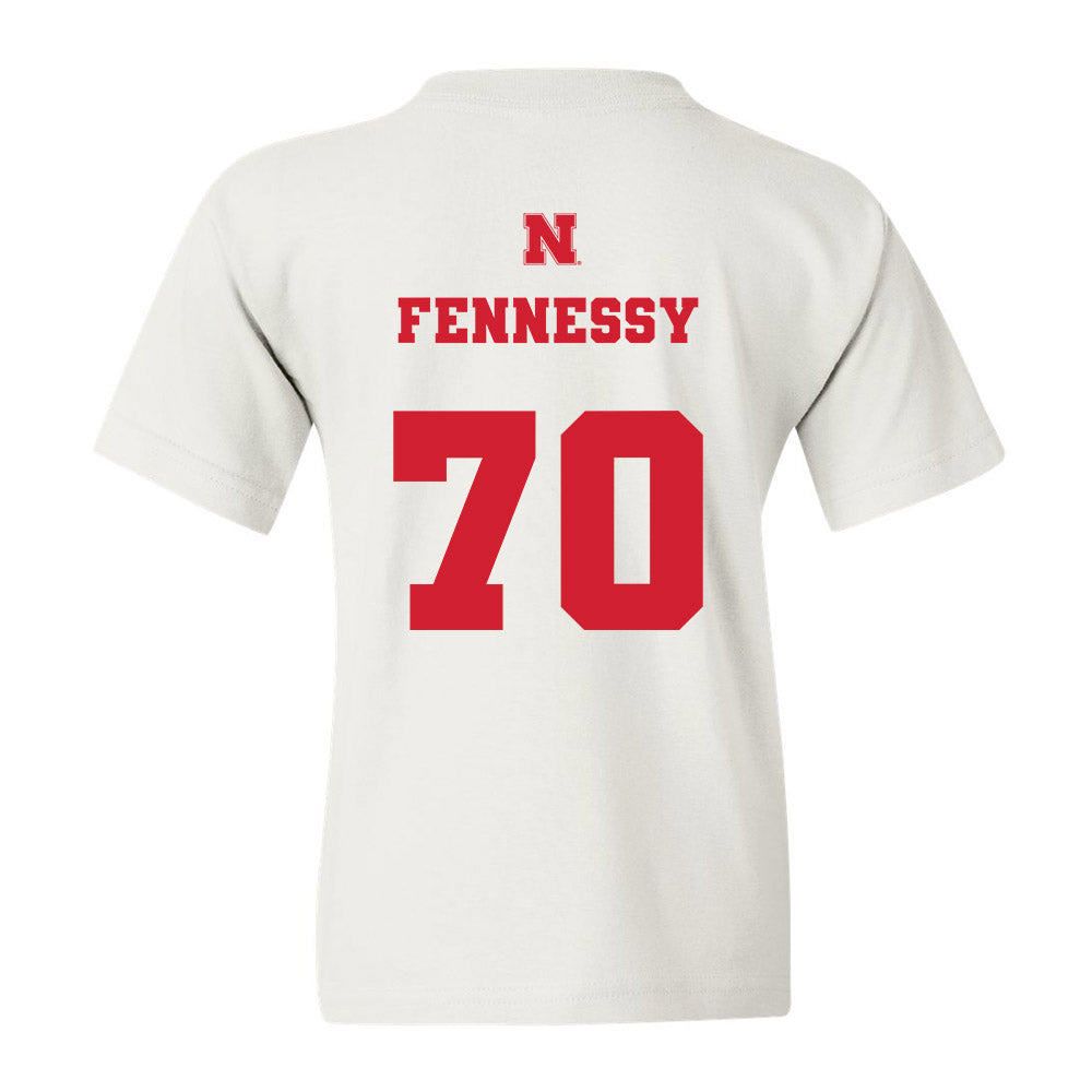 Nebraska - NCAA Football : Nolan Fennessy - Generic Shersey Youth T-Shirt