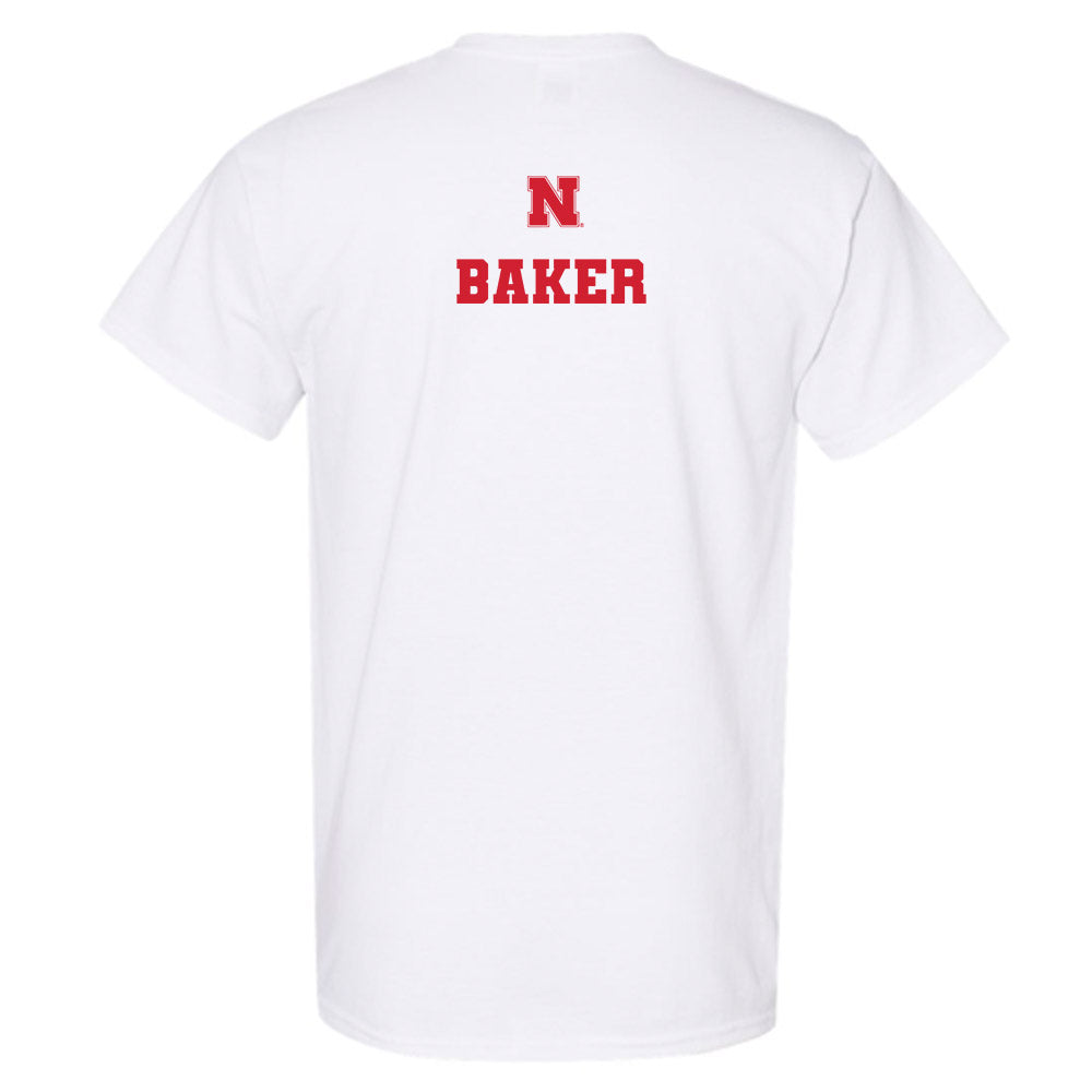 Nebraska - NCAA Women's Gymnastics : Reese Baker - Generic Shersey T-Shirt-1