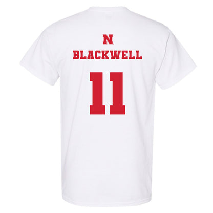 Nebraska - NCAA Women's Volleyball : Leyla Blackwell - Generic Shersey T-Shirt