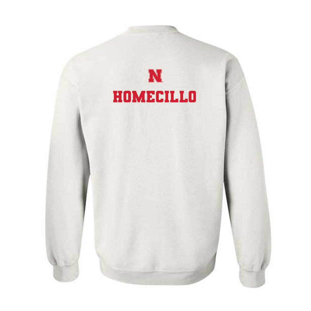 Nebraska - NCAA Women's Gymnastics : Lauren Homecillo - Generic Shersey Crewneck Sweatshirt