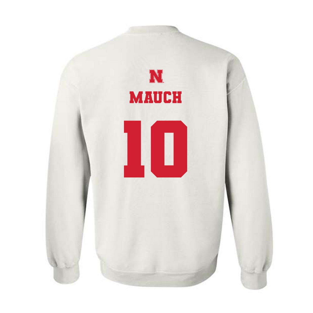 Nebraska - NCAA Women's Volleyball : Olivia Mauch - Generic Shersey Crewneck Sweatshirt