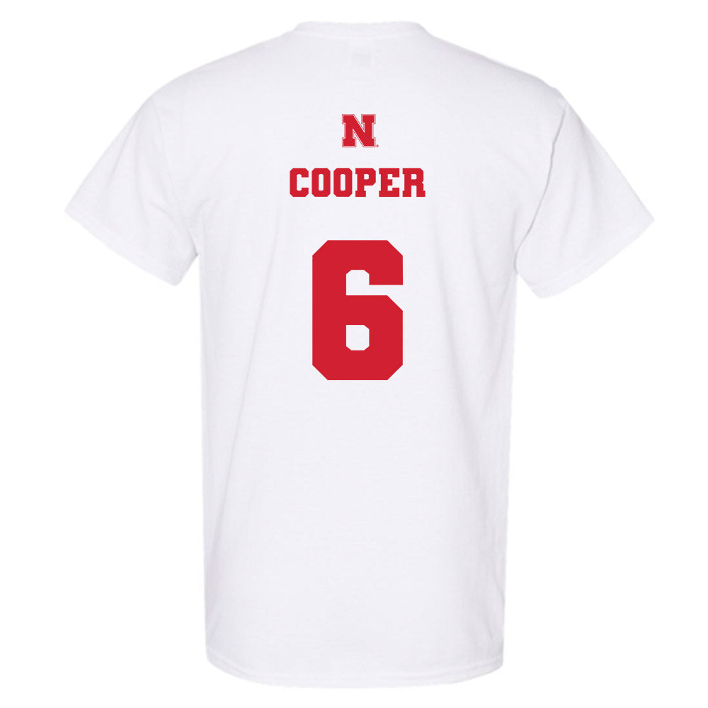 Nebraska - NCAA Men's Basketball : Will Cooper - Generic Shersey T-Shirt-1