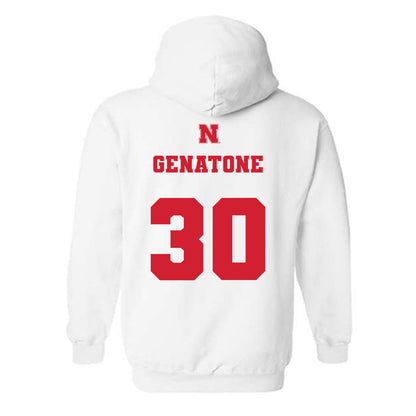 Nebraska - NCAA Football : Vincent Genatone - Generic Shersey Hooded Sweatshirt